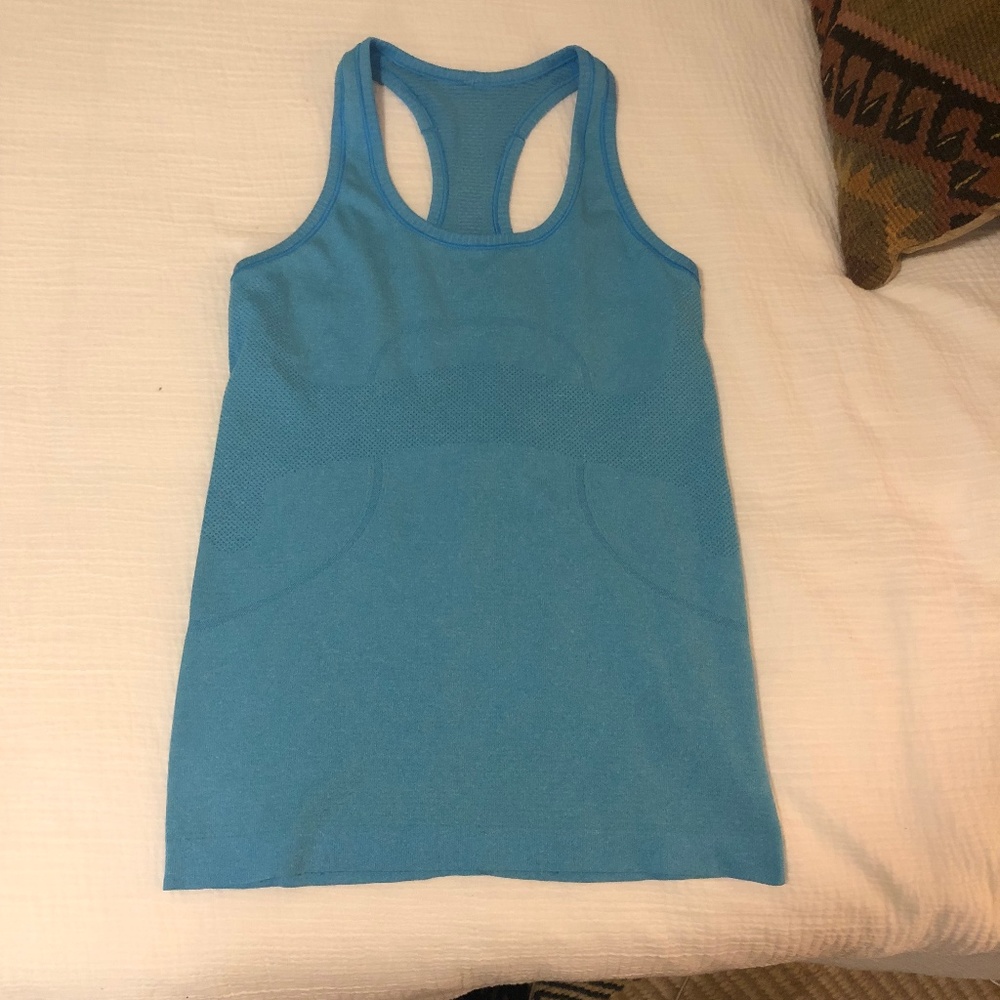 Lululemon Blue Swiftly Tech Tank